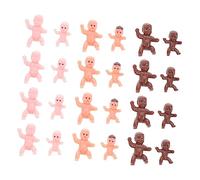 CHILDWEET 60pcs Shower Tiny Boy Girl for My Water Broke Game Assorted Skin Tones for Bathing Crafting and Shower Favors