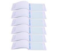 CHILDWEET 6pcs Guest Check Pads for Restaurant Operations and Cafes Server Note Pads with Paper Design Efficient Order Management Paper Material for Food Service