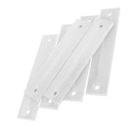 CHILDWEET 6pcs Heavy Duty Reflective Sign Post Panels for Driveway Parking Orange Traffic Warning Reflectors with High Visibility Material Easy Installation for Trailer and Road Safety