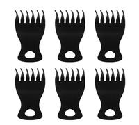 CHILDWEET 6pcs Wide Tooth Hair Combs for Men Hair Styling and Haircut Comb Set Plastic Material for Salon and DIY