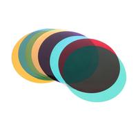 CHILDWEET 8pcs Self-adhesive Warm Light Gel Filters Made of Pet Material for Vivid Colour Output and Resist Fading, for Lighting in Living Rooms and Photo Studio