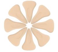 CHILDWEET 8pcs Women Private Parts Swimming Pad Waterproof Reusable Sponge Adhesive Protective Stickers for Swimwear Bikini Yoga Pants Discreet Intimate Cover