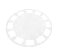CHILDWEET Acrylic Circle Router Template for Clock Making Kit Projects with Enhanced Clarity and Quicker Cuts, Round DIY Clock Face Stencil for Woodworking and Painting Layering