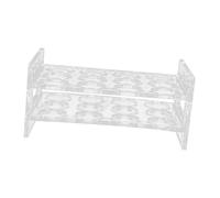 CHILDWEET Acrylic Transparent Shot Glass Holder with Slots Round Cup Display Rack for Bar Drinkware Storage and Serving Tray Organizer for Home Parties Pubs Restaurants and Special Events