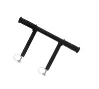 CHILDWEET Adjustable Stroller Handlebar Extender Comfortable Grip and Smooth Texture, Universal Stainless Steel and Plastic Armrest Attachment for Shopping and Outings