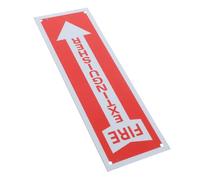 CHILDWEET Aluminium Alloy Fire Extinguisher Sign for Parking Lot Office Restaurant Factory Construction Site Easy Installation 3.9 x 11.75 Inch Metal Plate