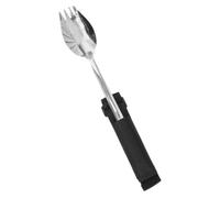 CHILDWEET Anti-Slip Adaptive Spork with Tremble Proof Sleeve, Portable Disability Cutlery for Elderly and Disabled Adults, Comfortable to Hold Adult Utensil for Assisted Eating
