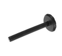 CHILDWEET Barbell Strength Connector PVC Black Kettlebell Support Bars Dumbbell Replacement Rod for Home Gym Full Body Workout Sturdy Construction 9x3.7 Inch