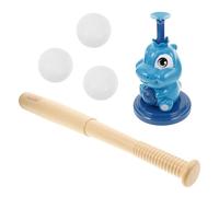 CHILDWEET Baseball Training Launcher with Bat for Indoor Outdoor Play Interactive Pitching Machine for Enhances Motor Skills and Bonding Tee Ball Stand Compatible Battery Not Included