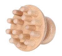 CHILDWEET Beech Massage Comb with Delicate Shape and Natural Wood, Easy to Carry Acupressure Tool for Meridian Stimulation and Home Relaxation