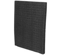CHILDWEET Black Epe Pre-cut Foam Sheets 330x250x20mm Perforated Foam Tray Liners for Toolboxes Packing and Shipping for Industrial Use