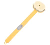 CHILDWEET Body Bath Brush with Long Handle and Hole Design, Pp Material Back Scrubber for Bathing, Relaxing Shoulders Neck and Back, Portable Bathing Tool for Shower and Spa
