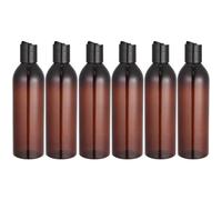 CHILDWEET Body Wash Containers Lotion Bottle Set Mrsdry 6pcs 250ml Portable with Press Type Lid Leak-proof Small Storage Travel Bottles for Toiletries for Travel and Outdoor Use