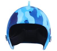 CHILDWEET Chicken Helmet for Bird and Quail Plastic Headgear | Room for Expansion, Protects the Head, Marine Camouflage Finish, Pet Chicken Accessory for Everyday Wear
