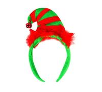 CHILDWEET Christmas Hairband for Party with Fabric Material and Delicate Design, Cute Christmas Hair Hoop for Selfie Prop and Taking Pictures