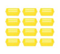 CHILDWEET Coin Storage Basket for 12pcs Plastic Yellow Arcade Machines