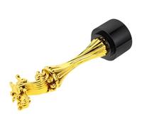 CHILDWEET Delicate Resin Dragon Boat Trophy for Student Awards and Team Events with Preservation, Golden Colour, Elegant Design for Party Decoration and Competition