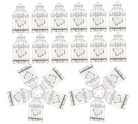CHILDWEET DIY Birdcage Charm Pendants Silver Alloy with Vintage Style Hanging Accessories 40pcs for Jewelry Making Suitable for Graduation and National Doctor's Day Crafts
