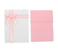 CHILDWEET Elegant Cardboard Keepsake Box with Lid Featuring Delicate and Smooth Surface, for Holiday Party Favors and Birthday, Sophisticated Folding Box for Presents