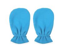 CHILDWEET Exfoliating Care Gloves Moisturizing Gel Mittens Heat Retention Hand Healing Treatment for Dry Skin Nourishing Paraffin Wax Therapy Comfortable Blue
