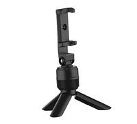 CHILDWEET Face Recognition Tripod with 360 Degree Rotation, Auto-follow Smart Phone Stand in Black Abs Material, for Watching Tv Series and Video Recording