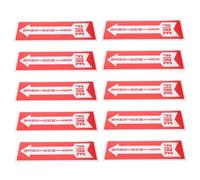 CHILDWEET Fire Extinguisher Sign Stickers Adhesive Decals 10pcs Easy to Use and Remove for Retail Stores and Restaurants