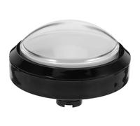CHILDWEET Game Button Large Illuminated Push Button for Arcade Machines with Self-Resetting Convex Surface Suitable for Quiz Buzzer Use