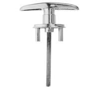 CHILDWEET Garage Door T-Handle Lock Kit with Cross Brass Core and 2 Keys, Replacement Locking T-Handles for Shed and Roller Doors, Emergency Release Hardware for Secure Garage Access