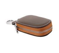 CHILDWEET Genuine Key Holder Pouch for Car Keys Zippered Key Fob Protector Bag Universal Key Case for Smart Compact Keychain Bag