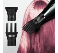 CHILDWEET Hair Dryer Comb and Diffuser Attachment 2 Pcs Set for Detangling and Styling Suitable for Hair Dryers