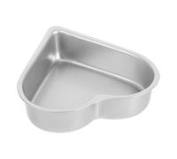 CHILDWEET Heart Shape Cake Baking Mold Non-Stick Metal Pudding Cupcake Pan 1pcs Reusable Bakeware for Oven and Jelly Making