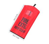CHILDWEET Heavy Duty Outdoor Fire Extinguisher Cover Anti-freeze Protective Sleeve with Clear Inspection Window Fire Safety Accessory for Weather Resistance