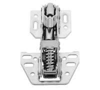 CHILDWEET Heavy Duty Rv Cabinet Door Hinge with Hydraulic Soft-Close Sturdy Camper Cabinet Hinge No-Drill Installation Bridge Style with Fixed Angle Support