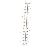 CHILDWEET Height Measurement Wall Decal Funny Growth Chart Sticker with Cartoon Animal Pattern Easy to Remove and Reuse PVC Material for Boys and Girls Room for Bathroom Decoration