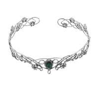 CHILDWEET Jewel Crown with Hollowed Vine Motif, Handcrafted Alloy King Crown for Adults Featuring Versatile Styling, for Cosplay and Party Use, Unique Royal Hair Accessory for Men