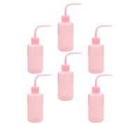CHILDWEET Lash Cleanser Eyelash Cleaning Tool 6Pcs 250ML Portable Plastic Squeeze Bottles for Piercing and Laboratory