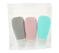 CHILDWEET Leakproof Travel Bottles for Lotion and Shampoo Dispenser, Portable Silicone Small Bottles 60ml, Convenient for Packing Cosmetics and Travel Toiletries
