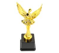 CHILDWEET Lightweight Plastic Dance Trophy Cup with Stable Base, Stylish Ballet and Dancing Performance Award for Competitions and School Awards
