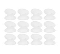 CHILDWEET Lip Brush Protective Covers 12Pcs Silicone Makeup Brush Holder for Medium Small Brushes Travel Outdoor Dustproof Reusable Brush Head