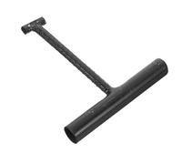 CHILDWEET Manhole Cover Lifter Hook Steel Metal Hook for Lifting Black Practical Simple Design Workmanship Reasonable Structure Professional Home Tool