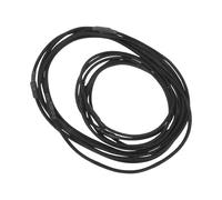CHILDWEET Microphone Shock Mount Rubber Ring Replacement Black Elastic Bands 12pcs for Professional Audio Recording and Voiceover Applications