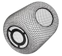 CHILDWEET Modern Mesh Designed Metal Lamp Shade to Create a Cozy Atmosphere in Black Iron with Easy to Install Simple Style for Ceiling Light for Kitchen or Hotel