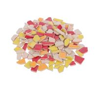 CHILDWEET Mosaic Ceramic Fragments Craft Tiles DIY Kit for Home Decor DIY Crafts and Art Projects