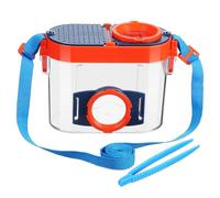 CHILDWEET Multi-magnification Insect Observation Kit for Plastic Case Clamp and Storage Box Suitable for Outdoor Exploration School Experiments and Nature Study