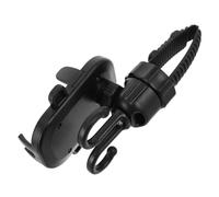 CHILDWEET Multifunctional Pushchair Hanging Hooks with Phone Clamp for Strollers Scooters and Shopping Carts Portable Lightweight Installation Bag Organizer Hook for Stroller Accessories