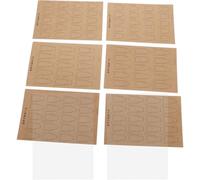 CHILDWEET Nail Art Hand-painting Double-sided Practice Pads for Beginners Nail Art Training Sheets Precision Practice Cards Tools