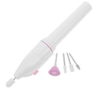 CHILDWEET Nail Polishing Machine Nail Art Tool Stable Low Noise White Plastic Alloy for DIY Salon Use Women