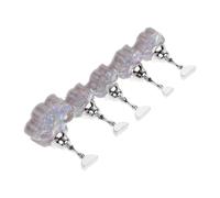 CHILDWEET Nail Practice Holder Easy to Carry for Manicure with Alloy and Resin Material Not Easily Worn out Nail Art Practice Stand