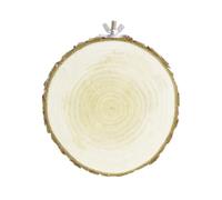 CHILDWEET Natural Wooden round Parrot Perch Platform Stand, 8-12cm Springboard Made of Wood for Birds and Pet Parrots, Suitable for Bird Cage or Trees, Easy to Install and Sturdy