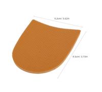 CHILDWEET Non-Slip Rubber Heel Pads Cushion Sole Protector for Shoe Repair Anti-Slip Grip Replacement for Men Women Sneakers Work Dress Shoes Flexible Comfort and Enhanced Stability